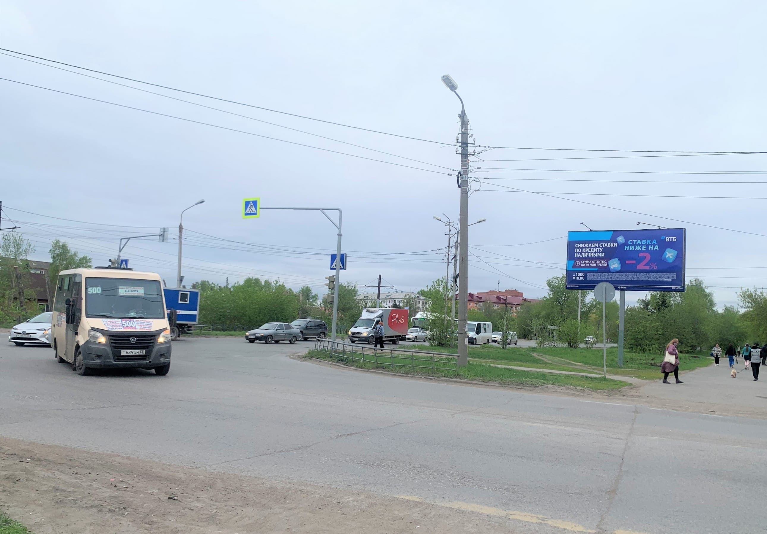 Реклама 3x6 по адресу Багратиона ул. / 4-я Челюскинцев ул.