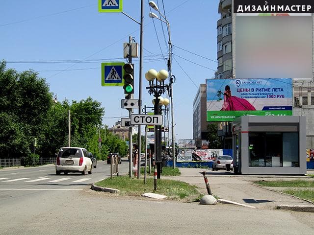 Омск. Фрунзе ул., 54, Тарская ул.,, сторона А