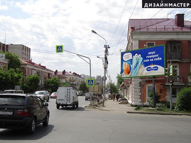 Омск. Герцена ул., 65, Октябрьская ул., сторона А1