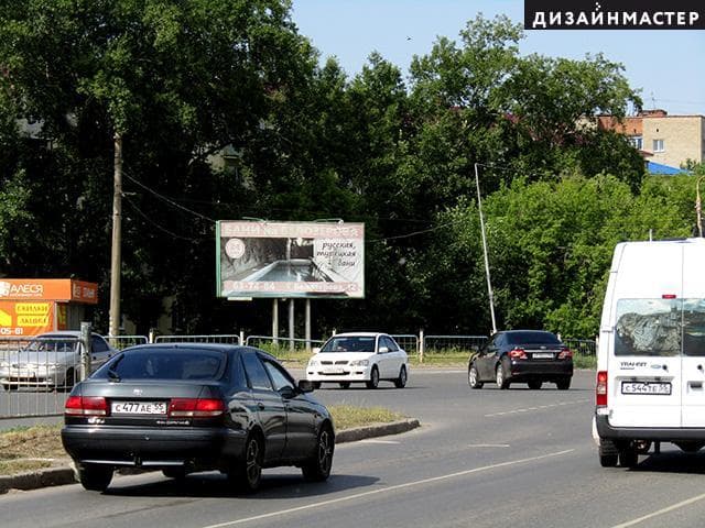 Омск. Химиков ул., 22-го  Апреля ул., сторона А1