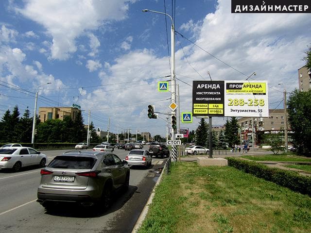 Омск. Красный путь ул. 74,  Северная 7-я ул.,, сторона А