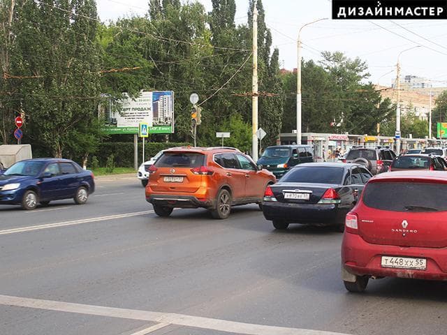 Омск. Красный Путь ул., Городок Водников, сторона Б