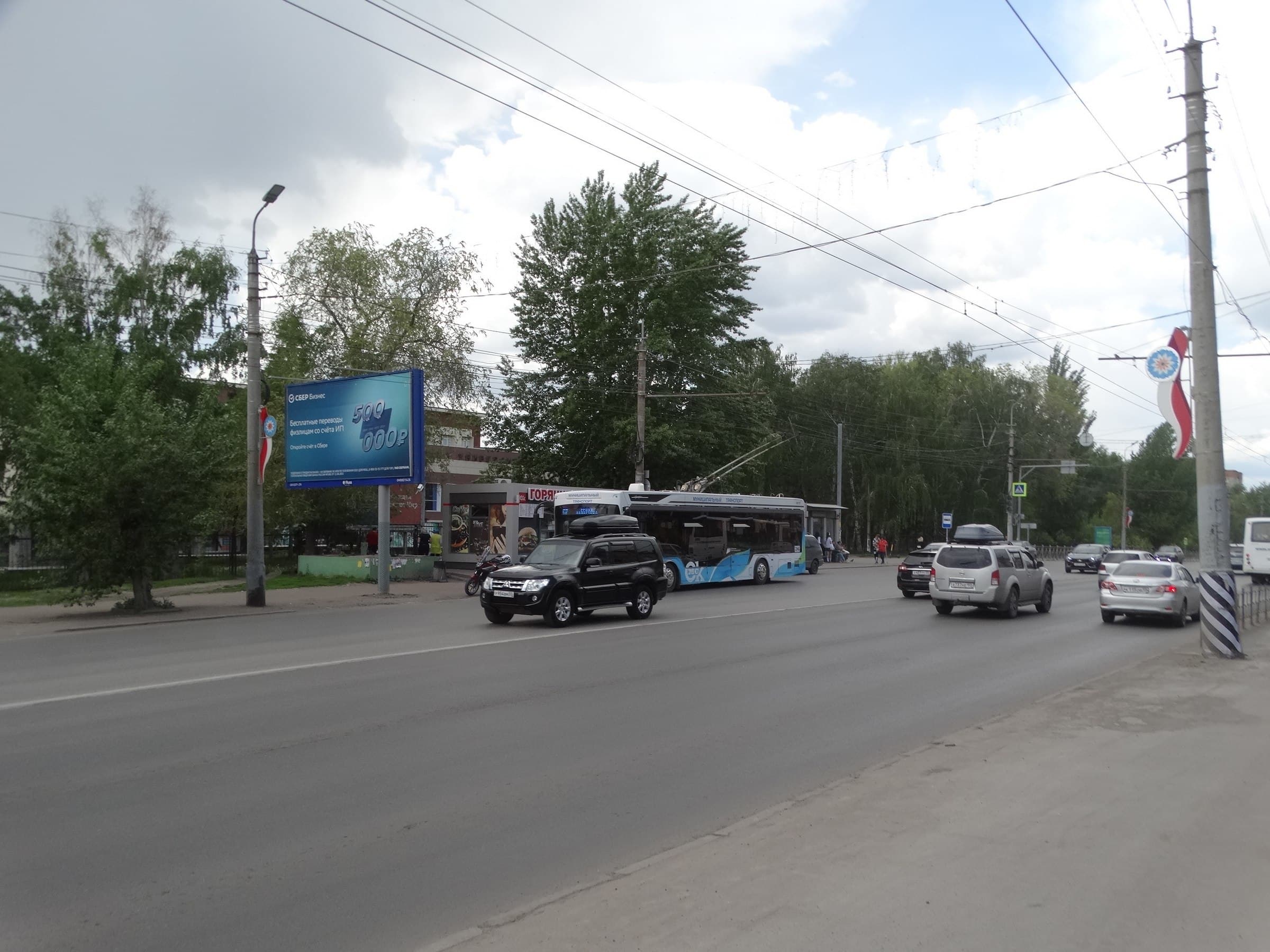 Реклама 3x6 по адресу Мира пр-т, д. 11 (ост. "Тех. университет")