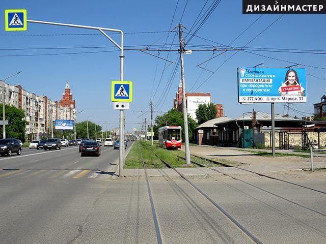 Омск. Жукова ул., 73, Красных зорь ул., сторона А