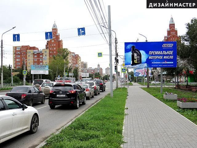 Омск. Жукова, ул., Лермонтова, ул., Сажинская ул., 39, сторона А