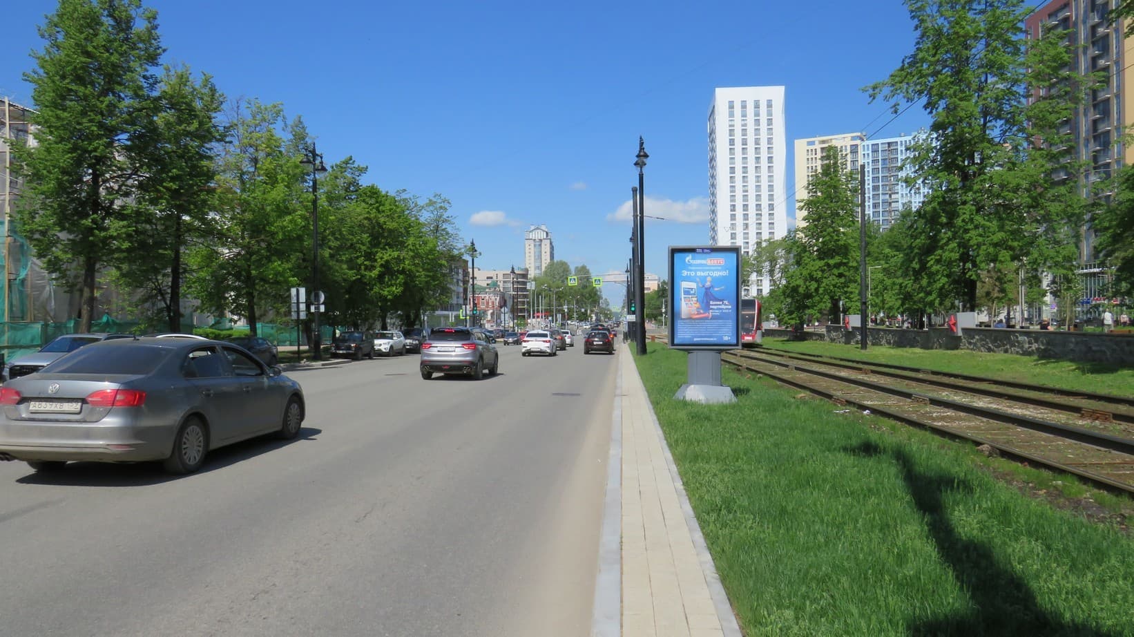 Реклама 1.2x1.8 по адресу Сибирская ул.  59