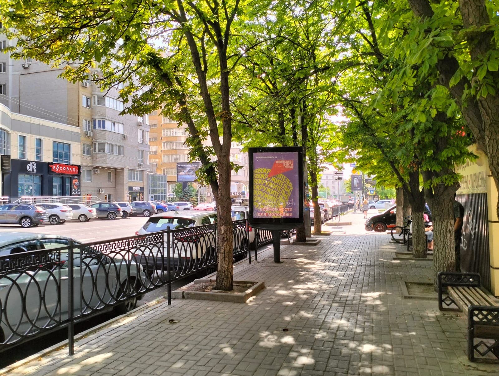 Ростов-на-Дону. Текучева ул. 139А (ТЦ Миллениум), сторона А1