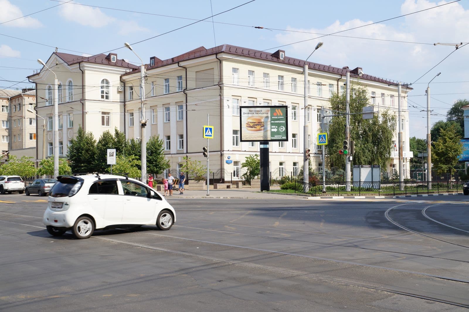 Реклама 2.7x3.7 по адресу М. Горького, 266 - пр. Театральный