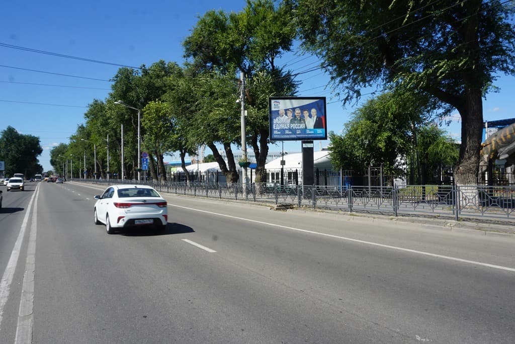 Реклама 2.7x3.7 по адресу Шолохова, 126 (на против автовокзала)