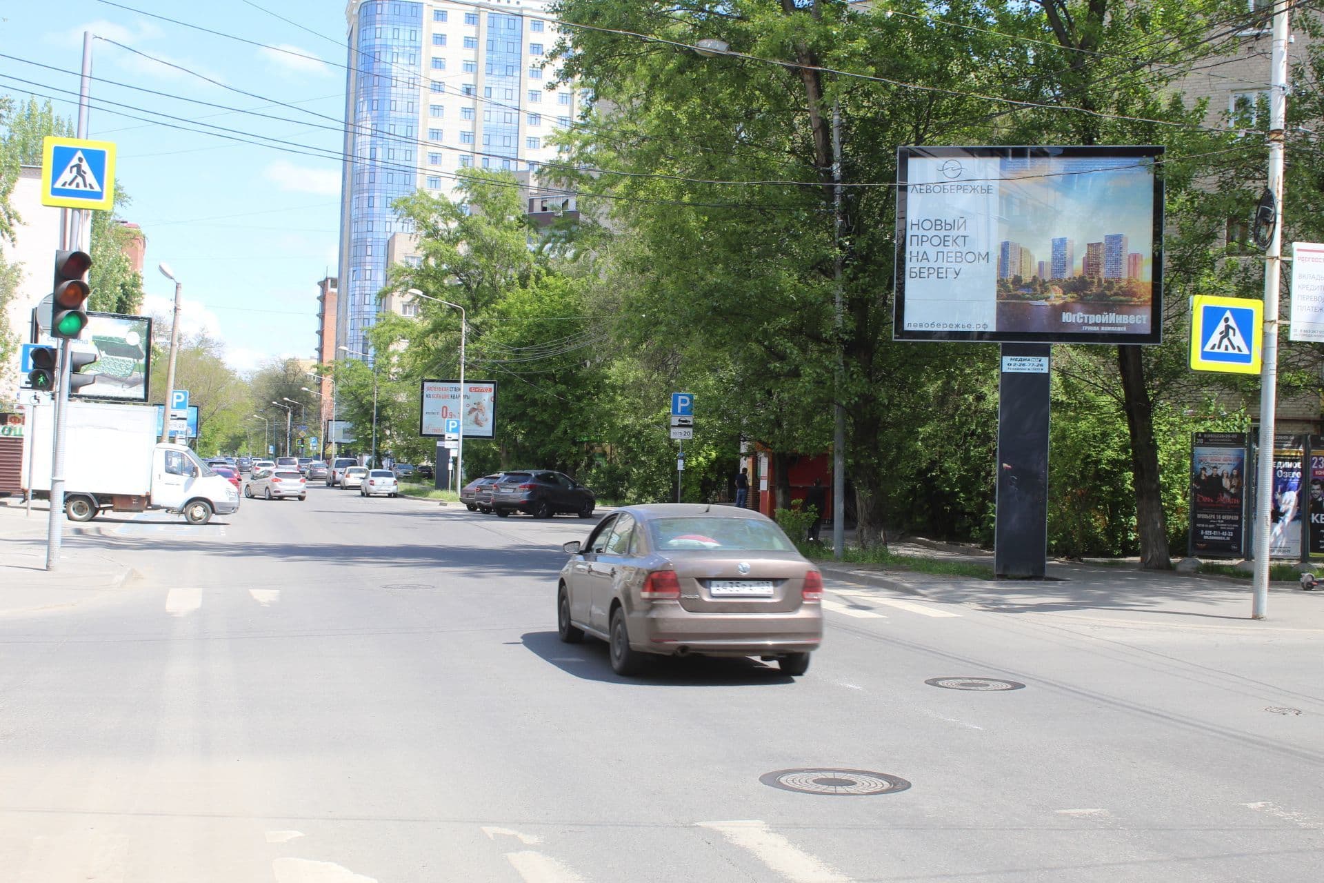 Реклама 2.7x3.7 по адресу Варфоломеева, 238 - пер. Соборный