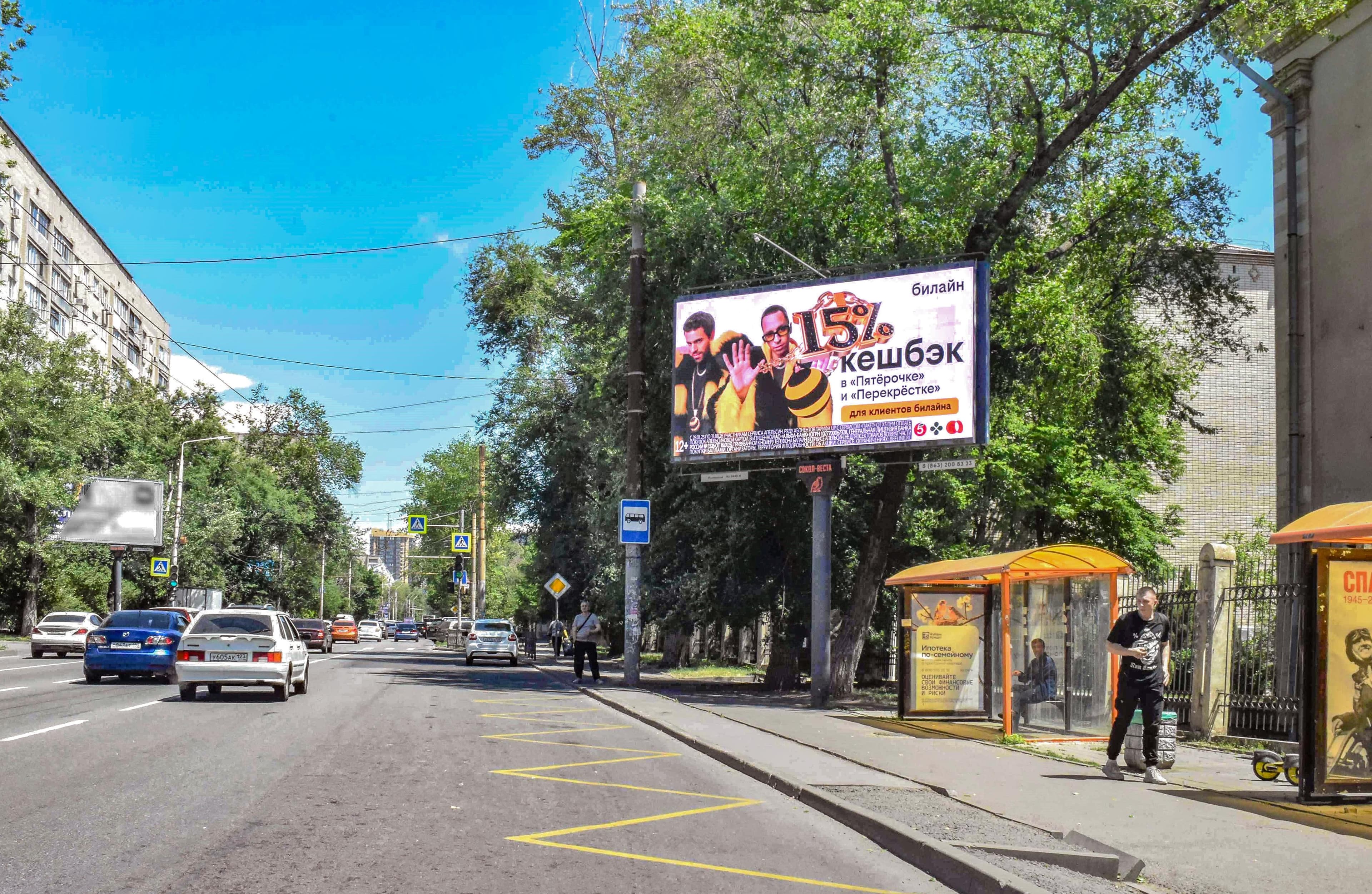 Ростов-на-Дону. Ларина ул. 9 / Ростовский пер., сторона А1
