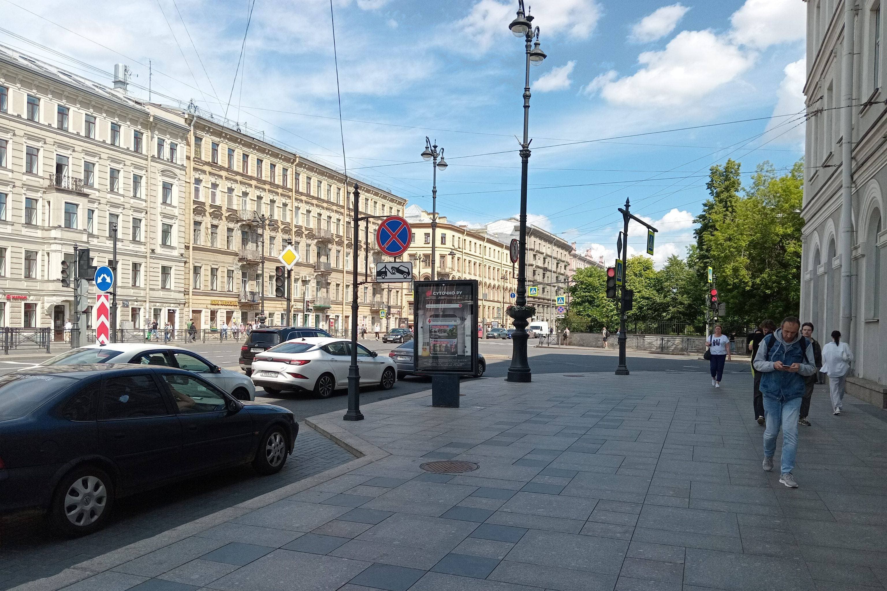 Санкт-Петербург. Лиговский пр., д. 10/ 2-я Советская ул., сторона А2