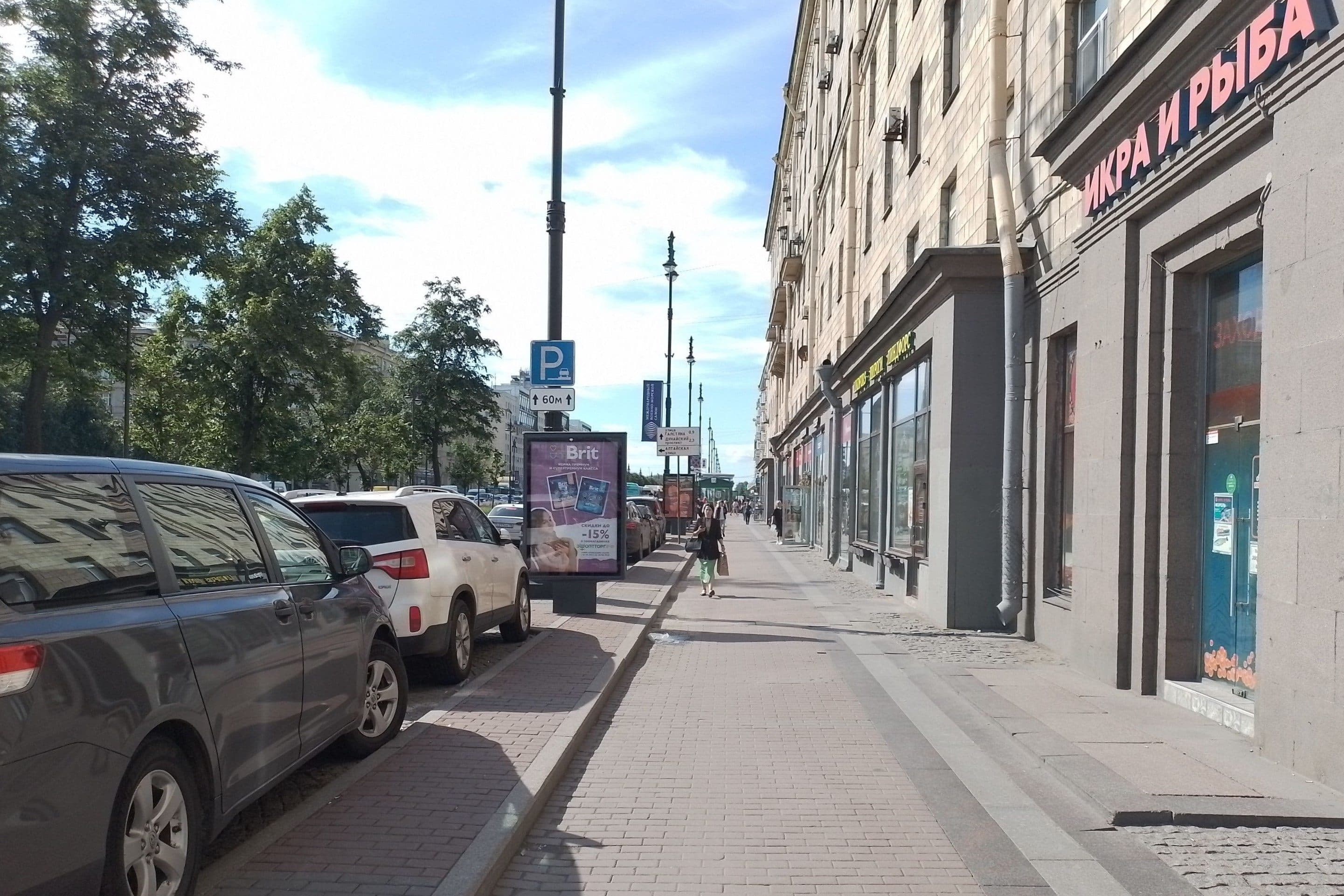 Санкт-Петербург. Московский пр., д. 195, сторона А1
