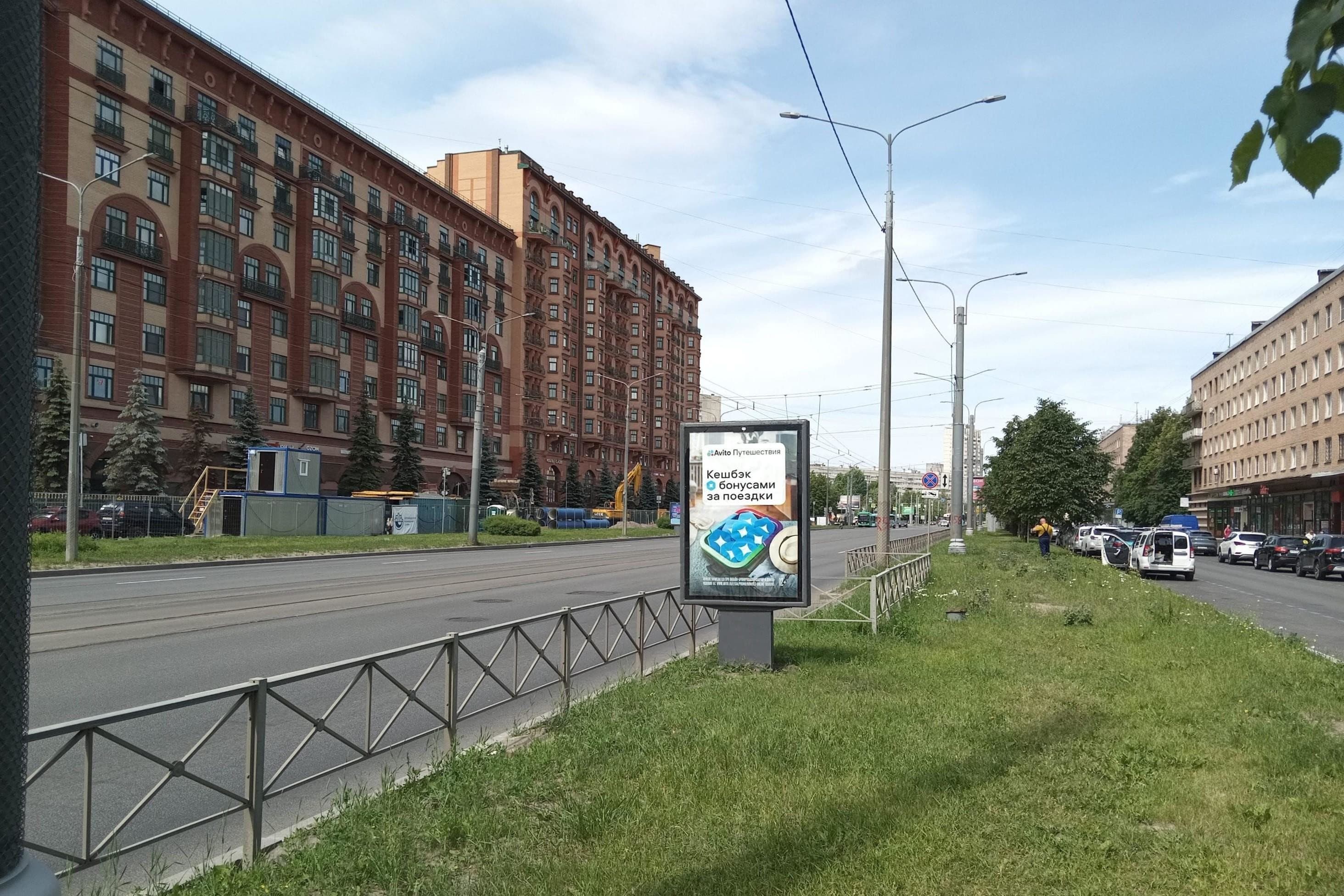 Санкт-Петербург. Наличная ул., д. 33-2, сторона А