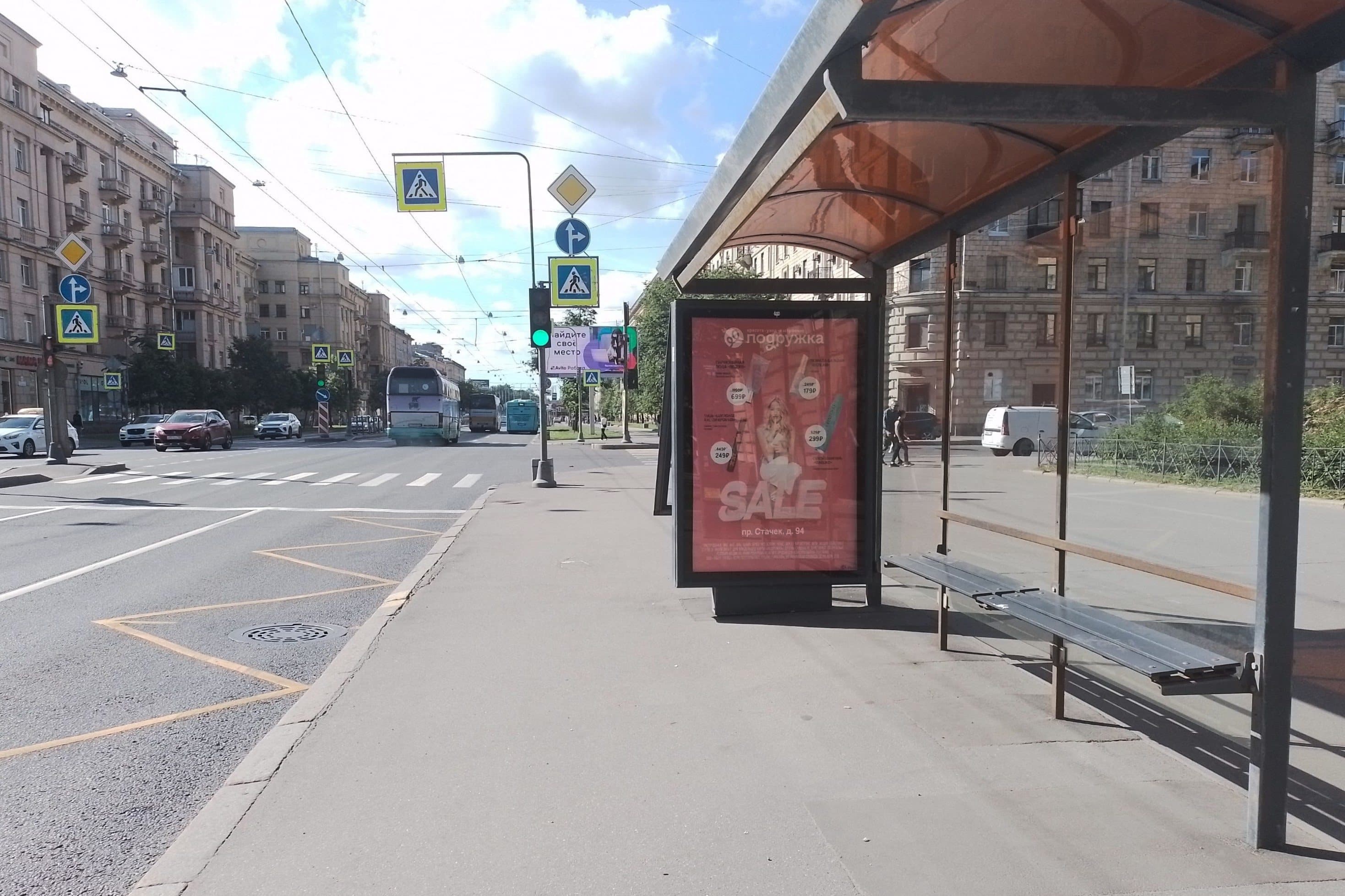 Санкт-Петербург. Стачек пр. 67 / дор. на Турухтанные Острова, сторона А