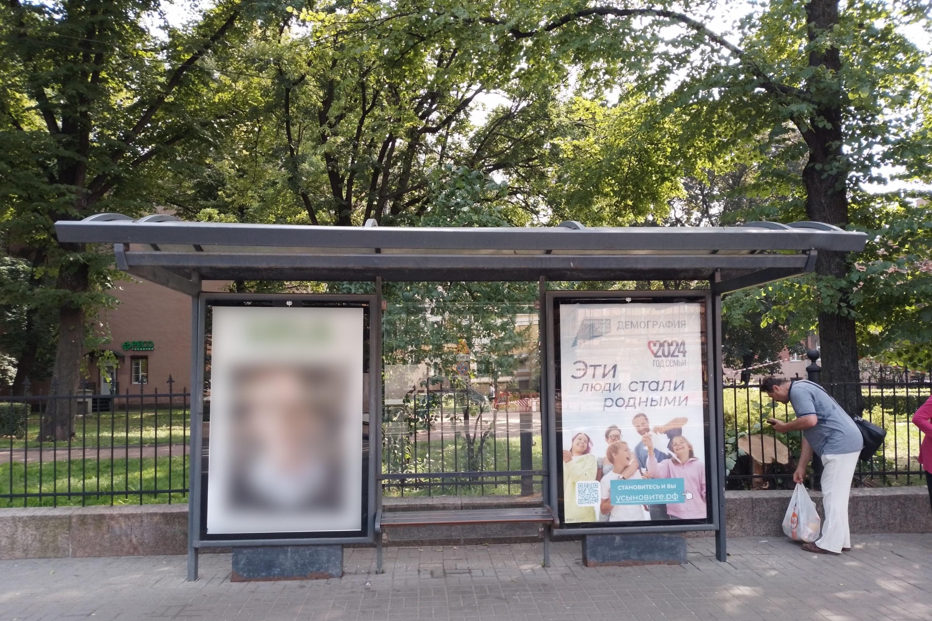 Санкт-Петербург. Суворовский пр. 33, уст.2 (правый), сторона А1