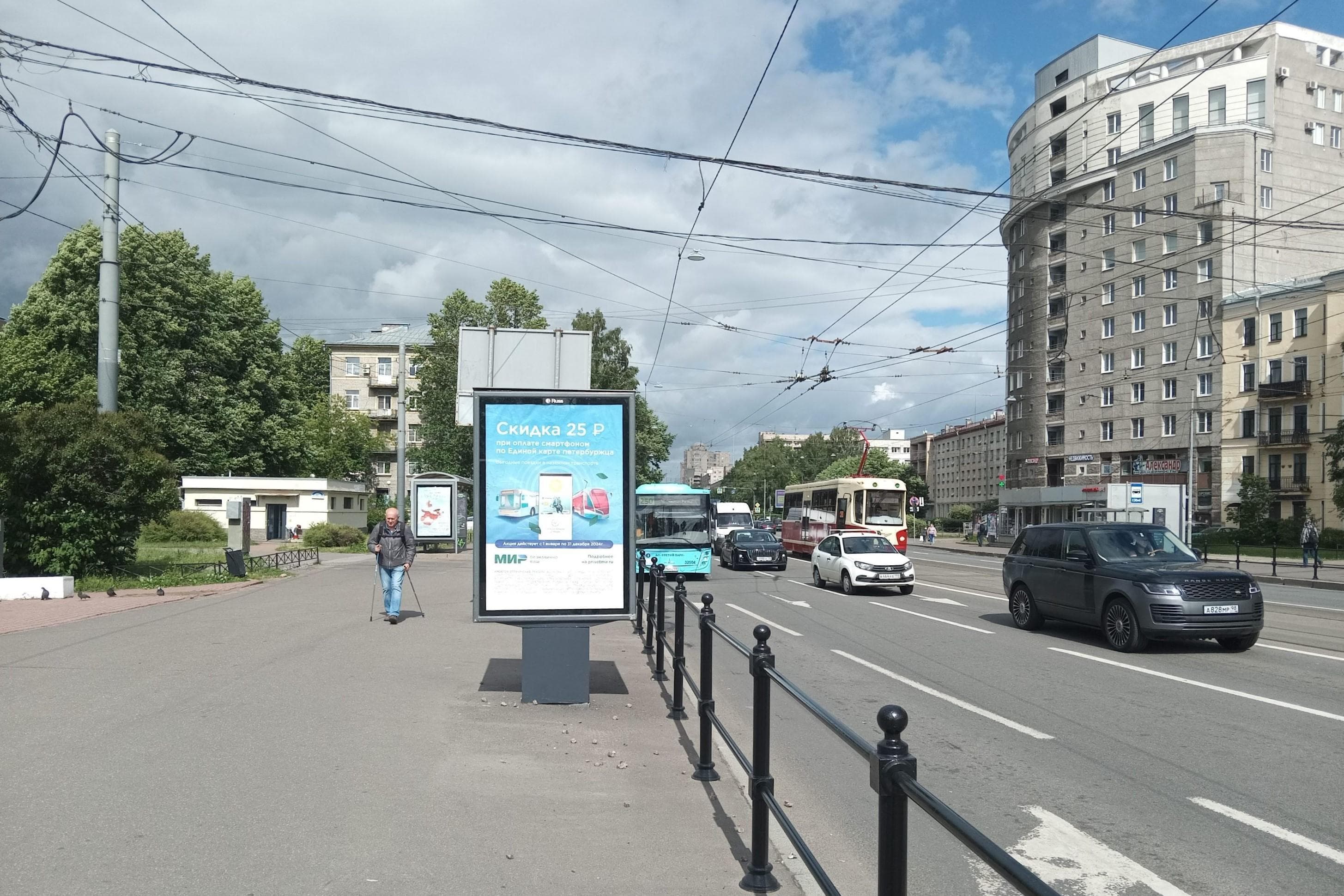 Санкт-Петербург. Торжковская ул. / наб. реки Черная речка, сторона Б