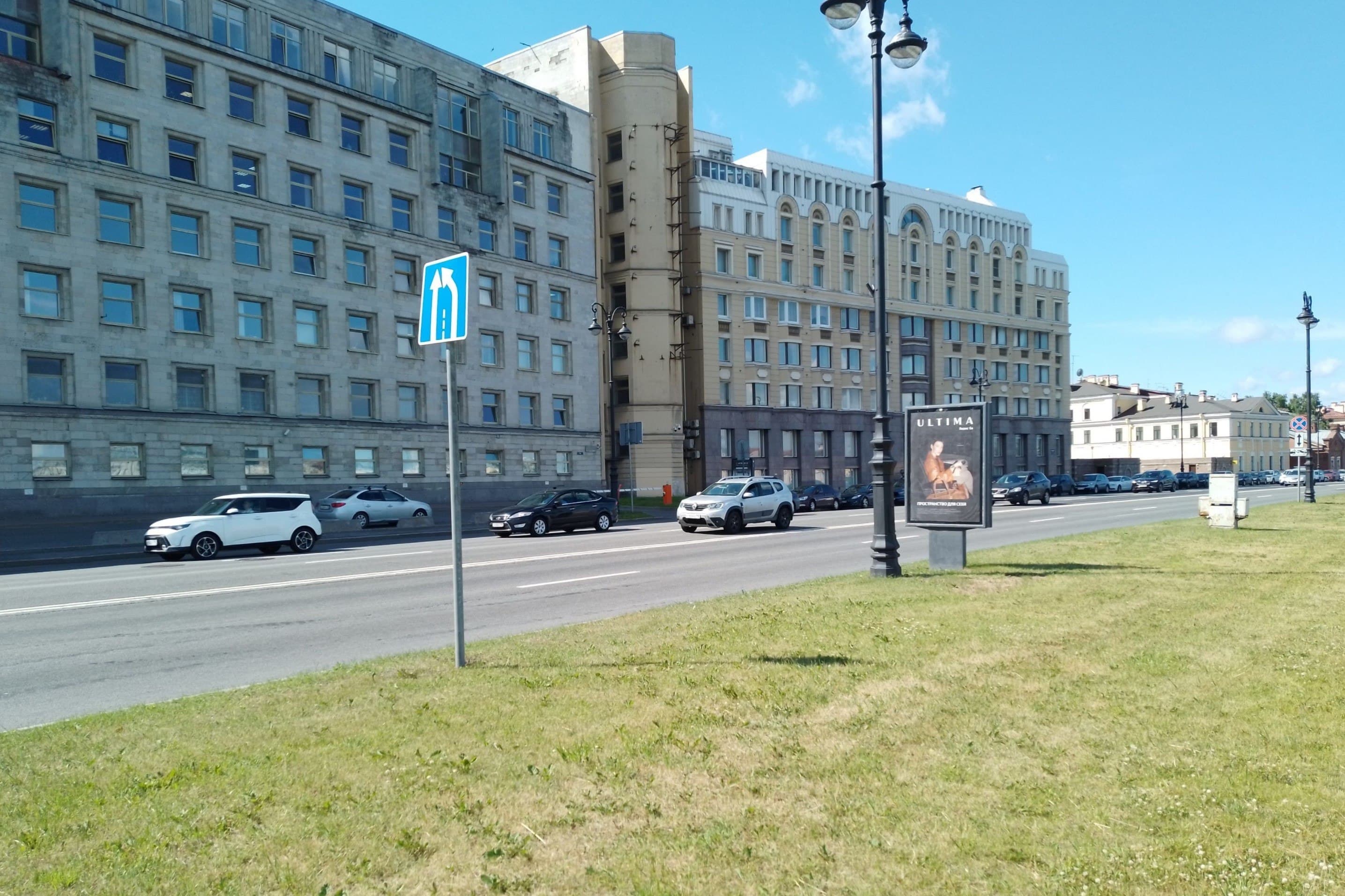 Санкт-Петербург. Воскресенская наб., напротив д. 10, сторона А