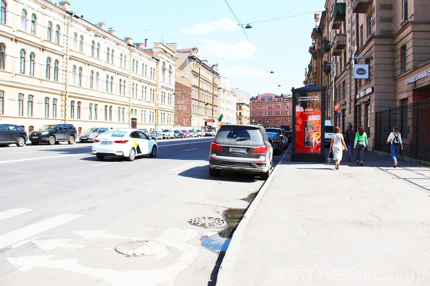 Санкт-Петербург. 2-я Советская ул. 25а, сторона А