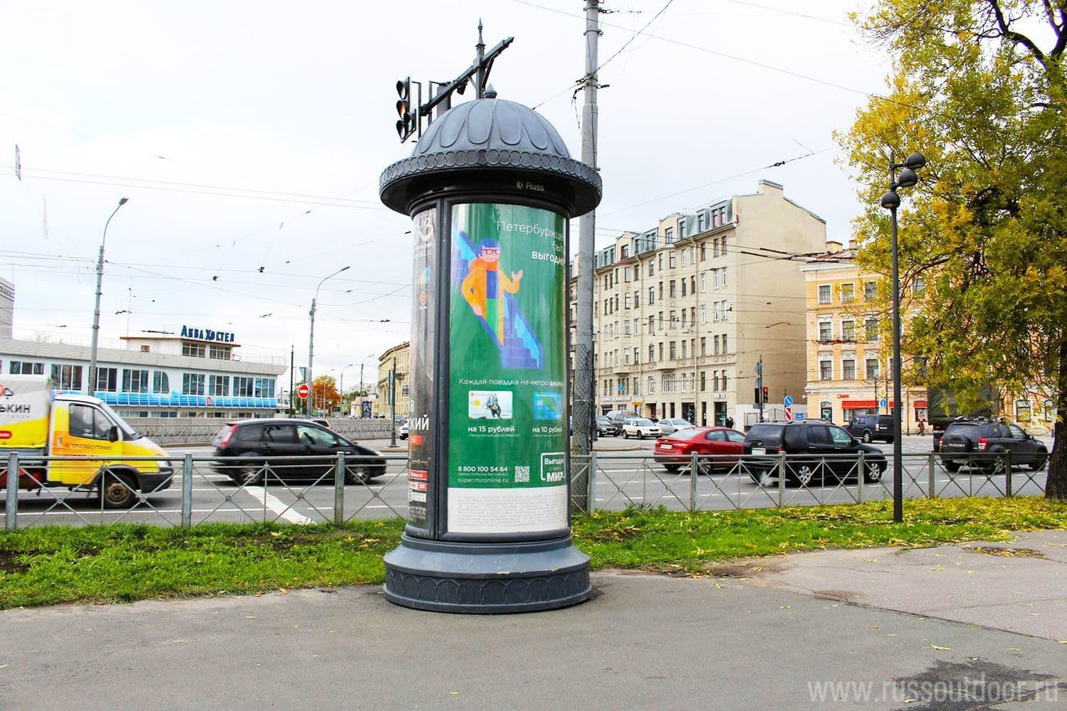 Санкт-Петербург. Большой пр. П.С. / Добролюбова пр. 20 к.1, сторона С