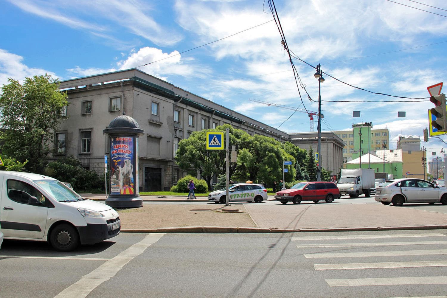 Санкт-Петербург. Лиговский пр. / Московский пр. 114 / Московские Ворота, сторона Б