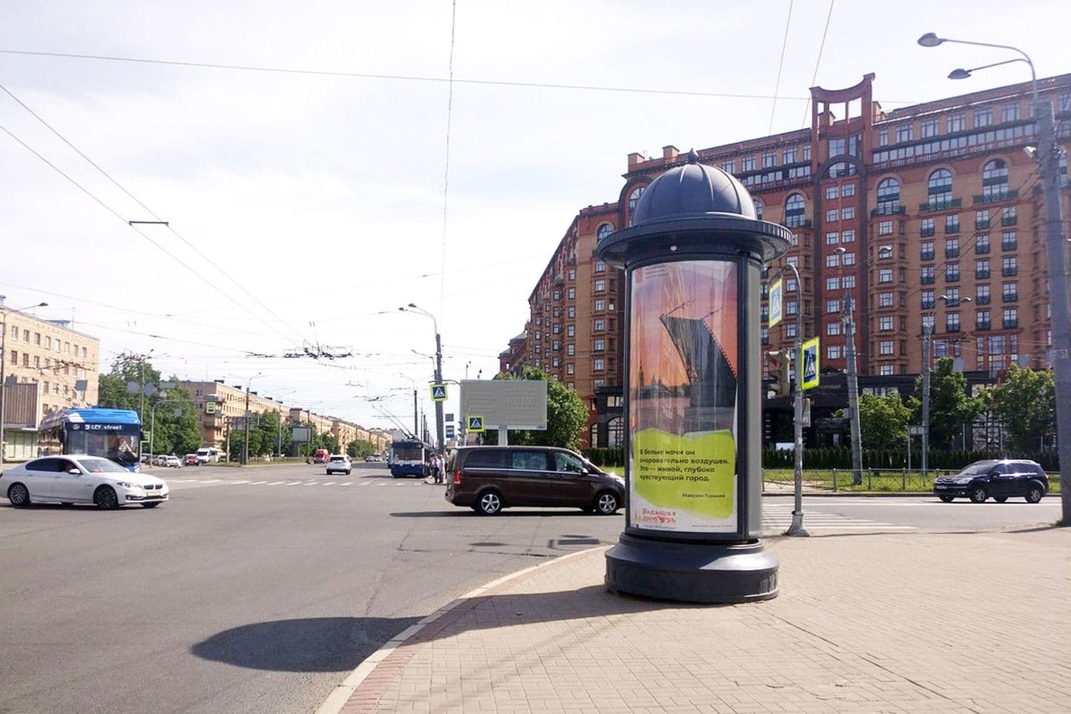 Санкт-Петербург. Нахимова ул. 3 к.1 / Наличная ул., сторона А