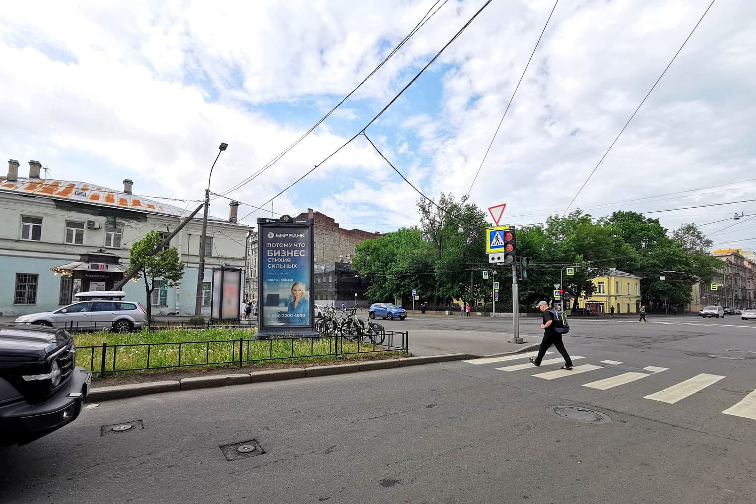 Санкт-Петербург. Звенигородская ул. 5 / Марата ул., сторона Б