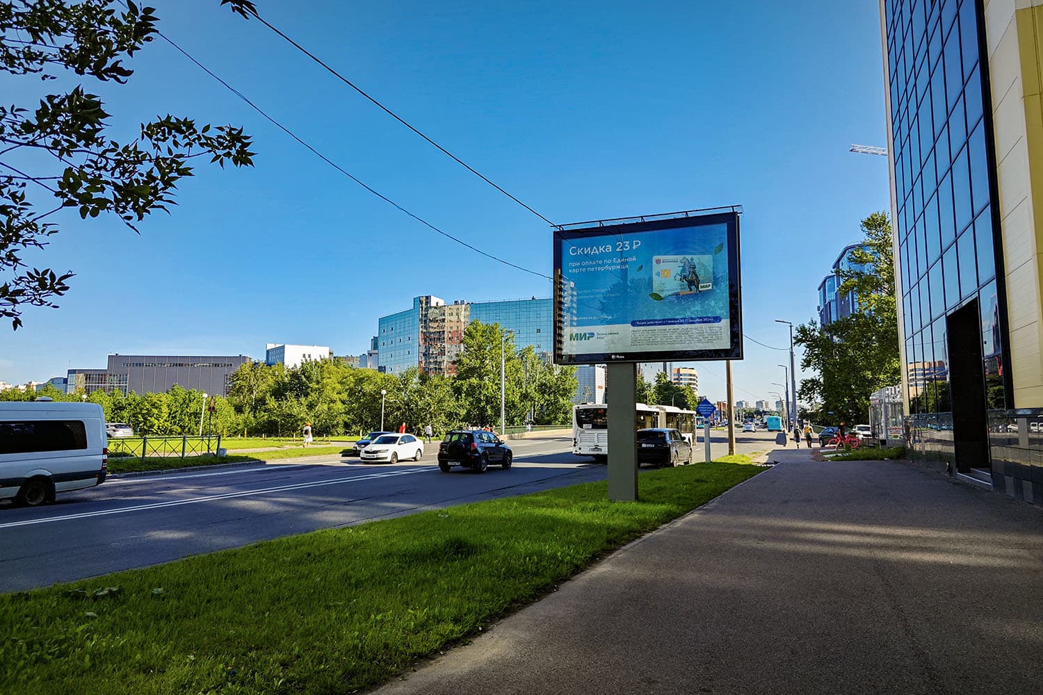 Санкт-Петербург. Энергетиков пр., д. 8 / р. Охта, сторона А1