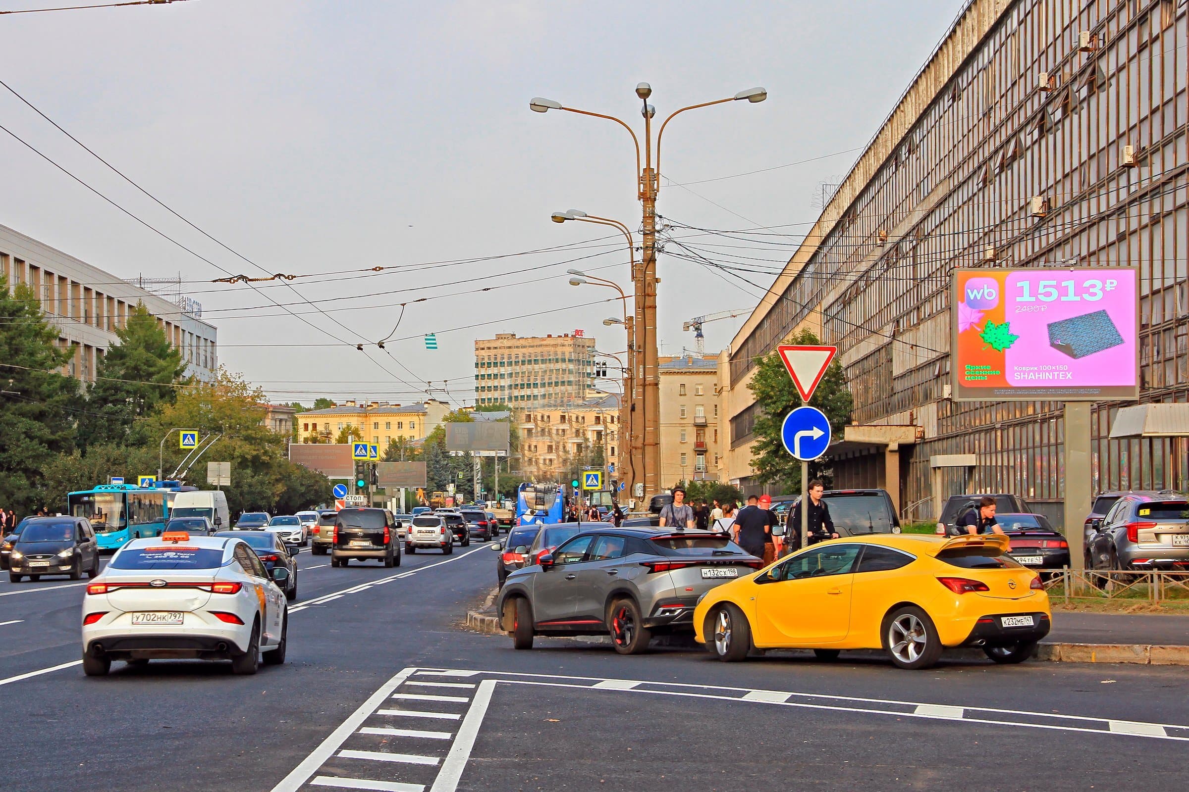 Реклама 2.7x3.7 по адресу Кантемировская ул. 5 DIGITAL