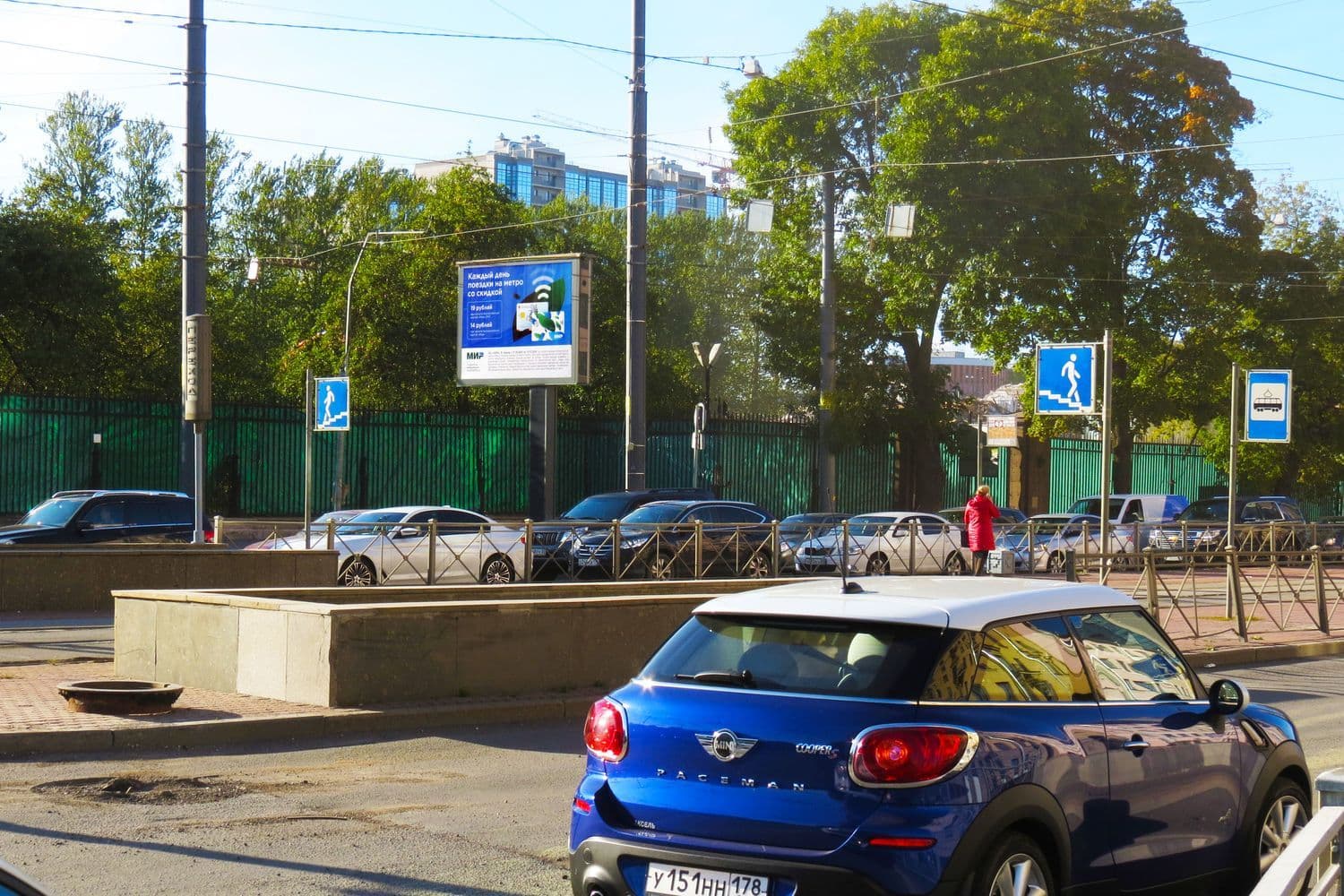 Реклама 2.7x3.7 по адресу Лесной пр. 64 / Кантемировская ул.