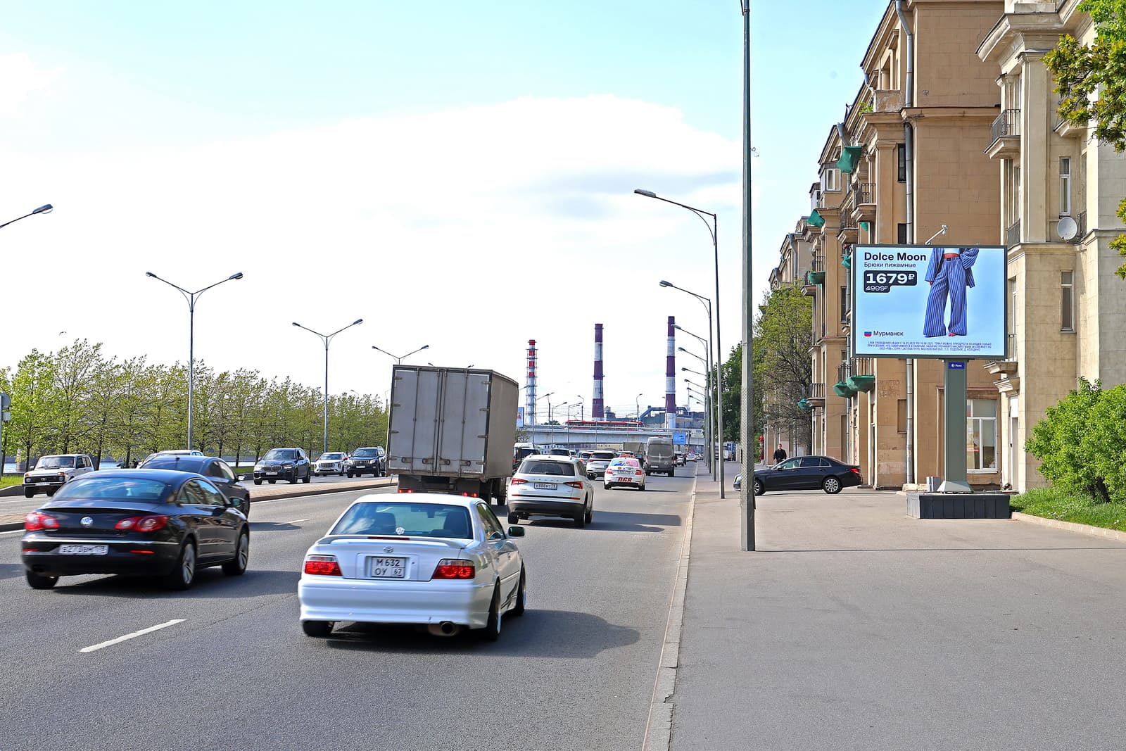 Санкт-Петербург. Малоохтинский проспект  94, сторона А1