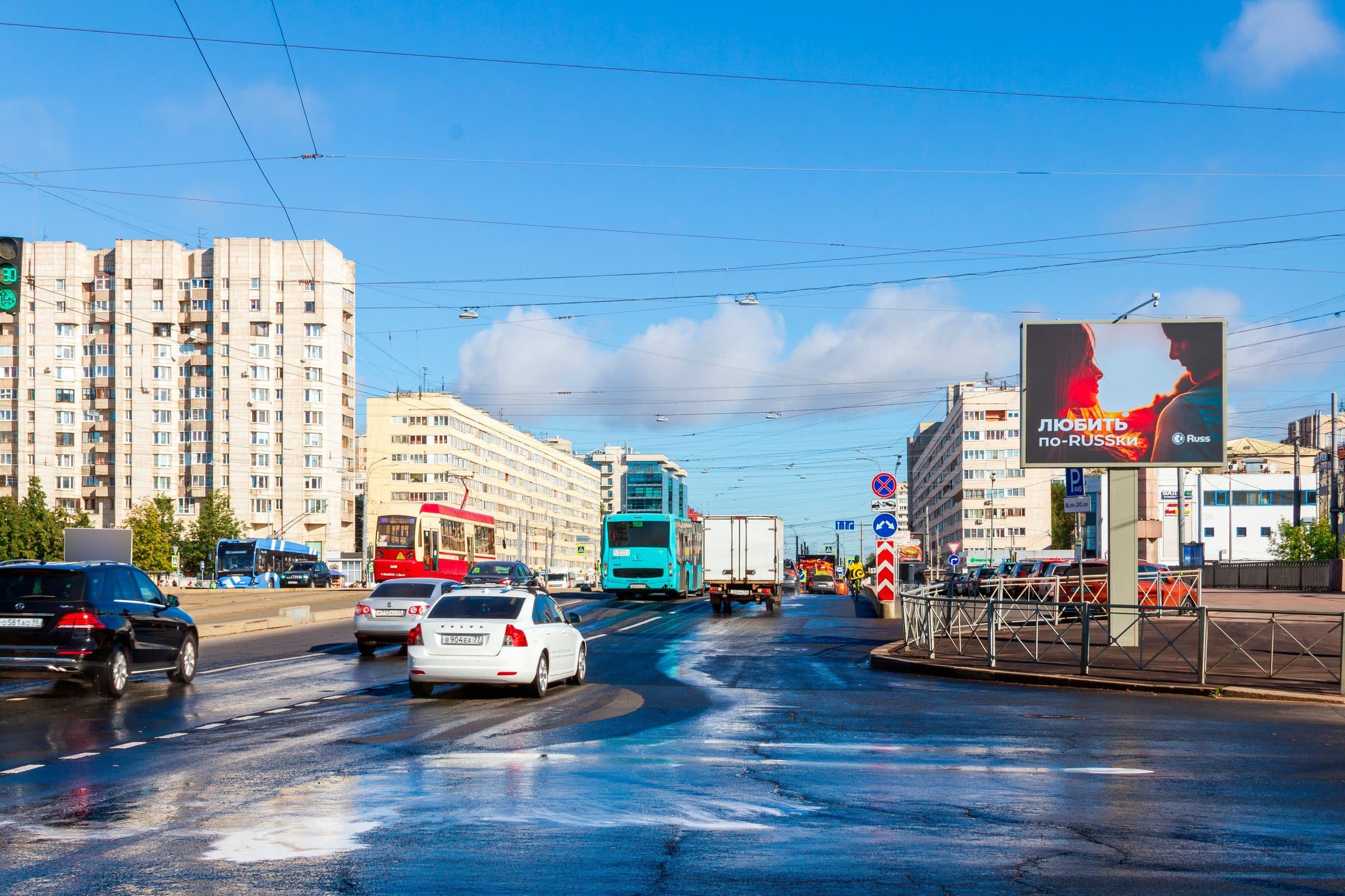 Реклама 2.7x3.7 по адресу В. О. Беринга ул. / Наличная ул. DIGITAL