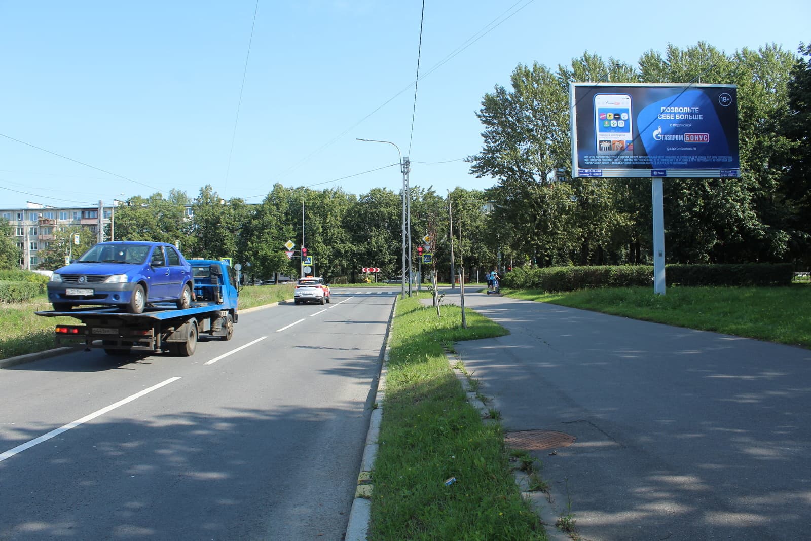 Санкт-Петербург. Авиационная ул., пр. Юрия Гагарина, д. 31, сторона А1