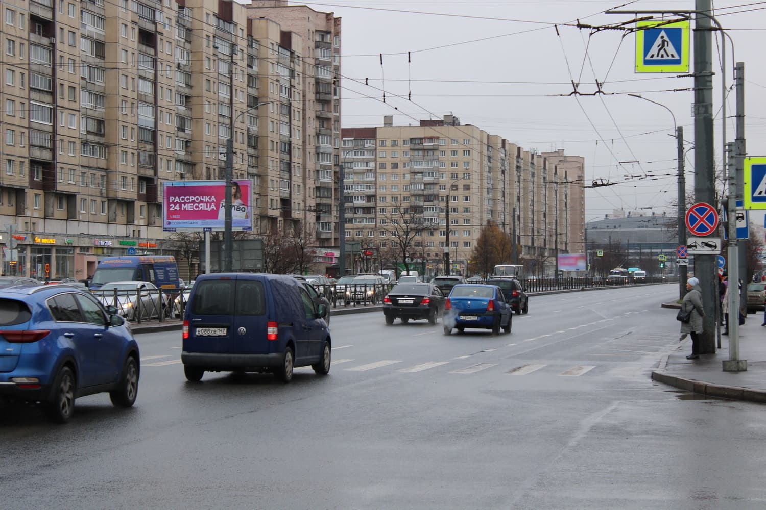 Санкт-Петербург. Большевиков пр./Подвойского ул., сторона Б