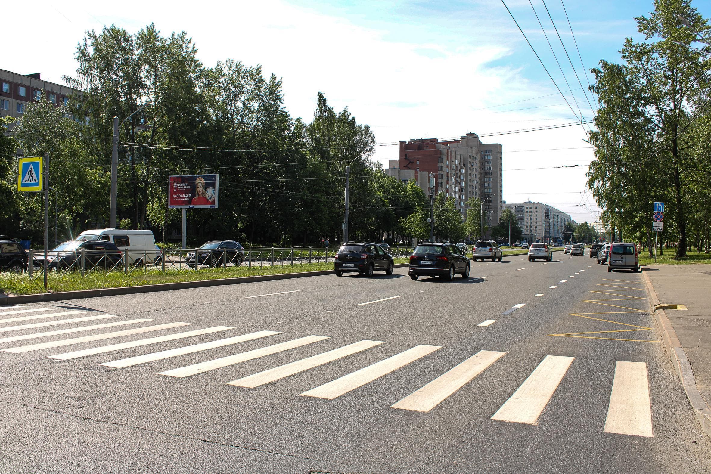 Санкт-Петербург. Художников пр. 23 / Поэтический бульвар, сторона Б1