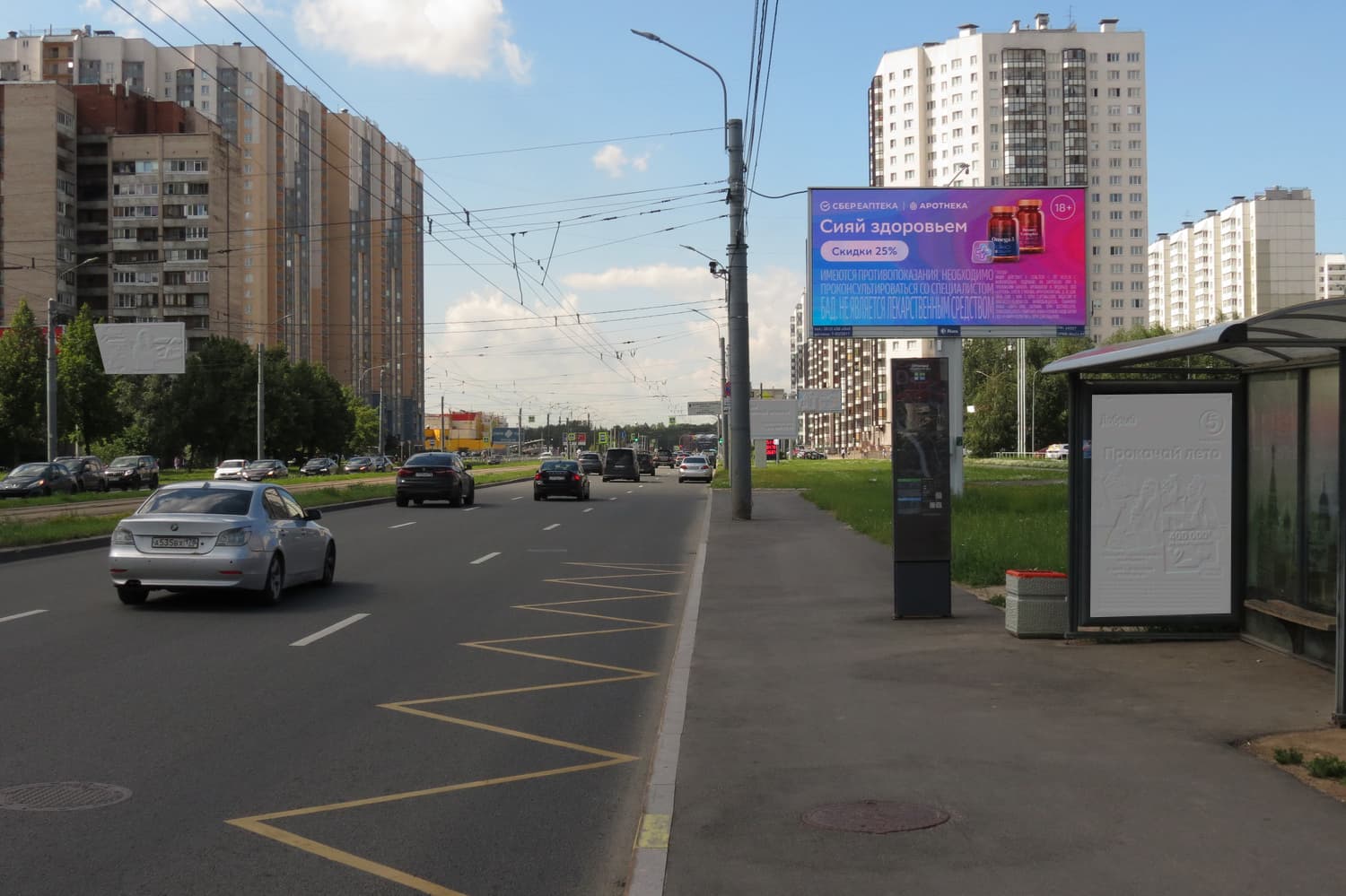 Санкт-Петербург. Коллонтай ул. / Бадаева ул. 2 DIGITAL, сторона А1