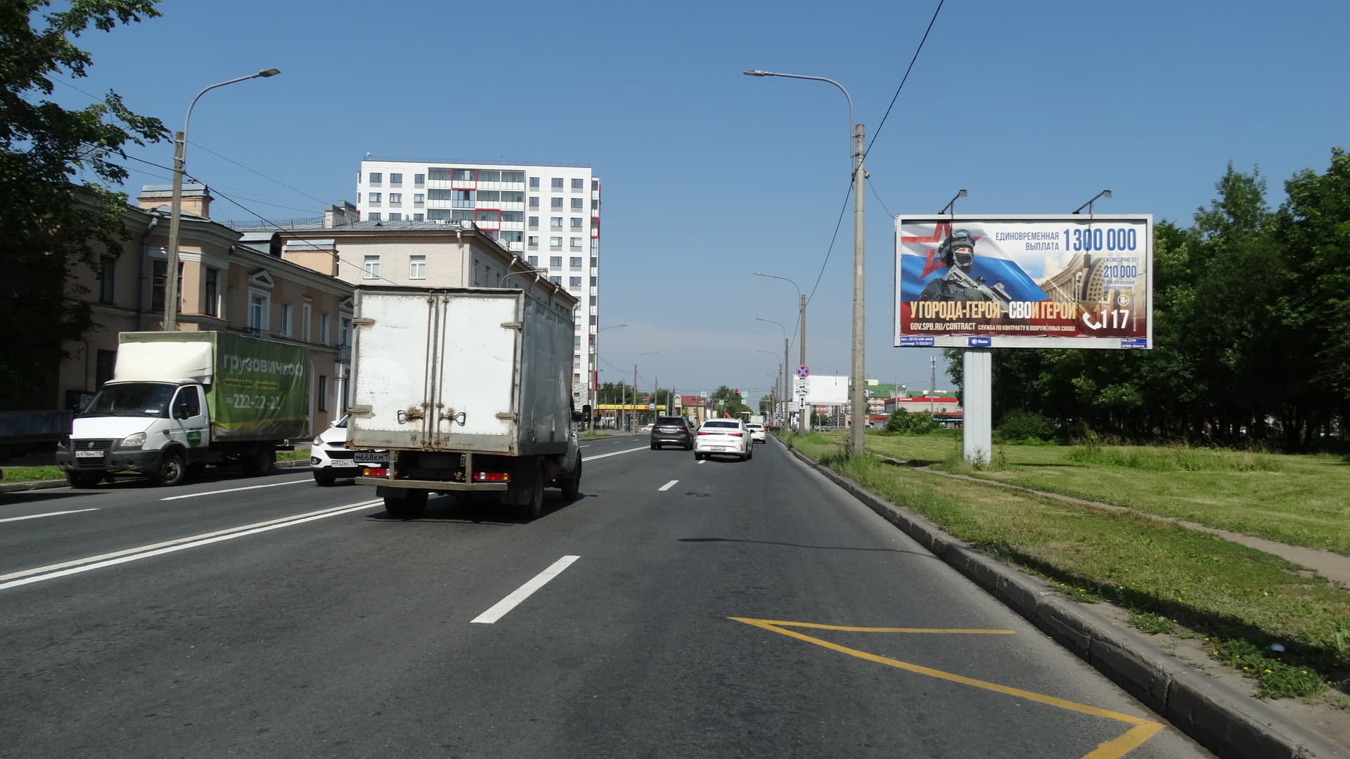 Санкт-Петербург. Коммуны ул., д. 51, сторона А