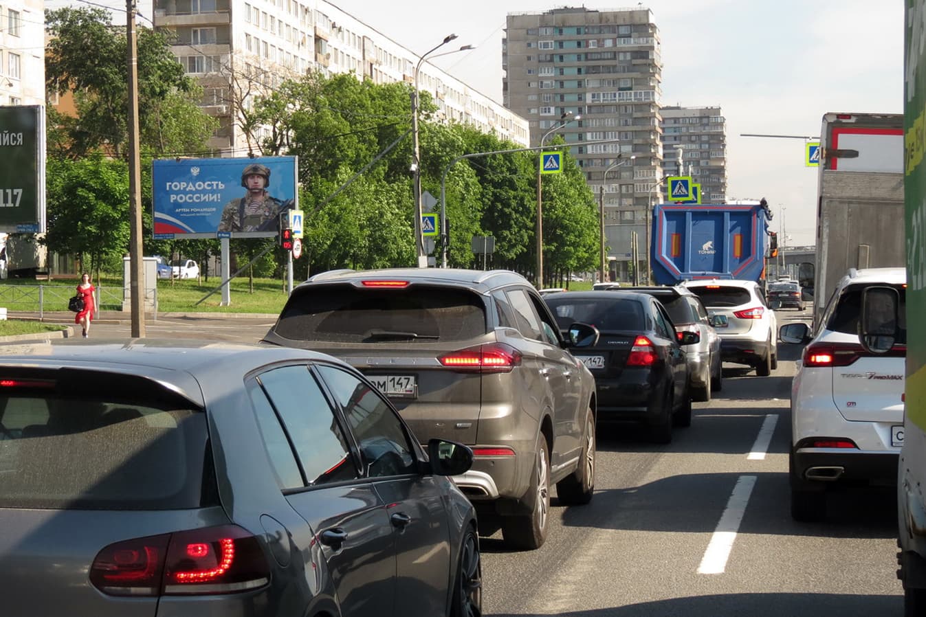 Санкт-Петербург. Октябрьская наб. 60/ Новосёлов ул., сторона Б