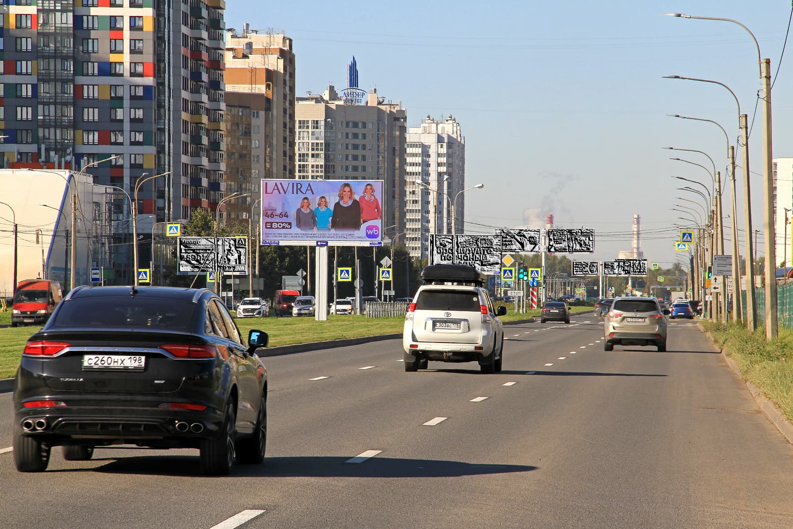 Санкт-Петербург. Оптиков ул.  17, ЦРП, сторона А1