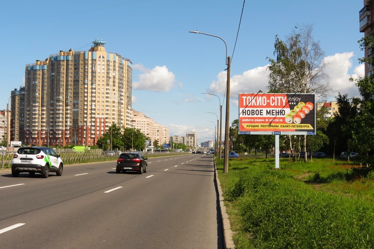Санкт-Петербург. Российский пр. 3, кор. 1, сторона А
