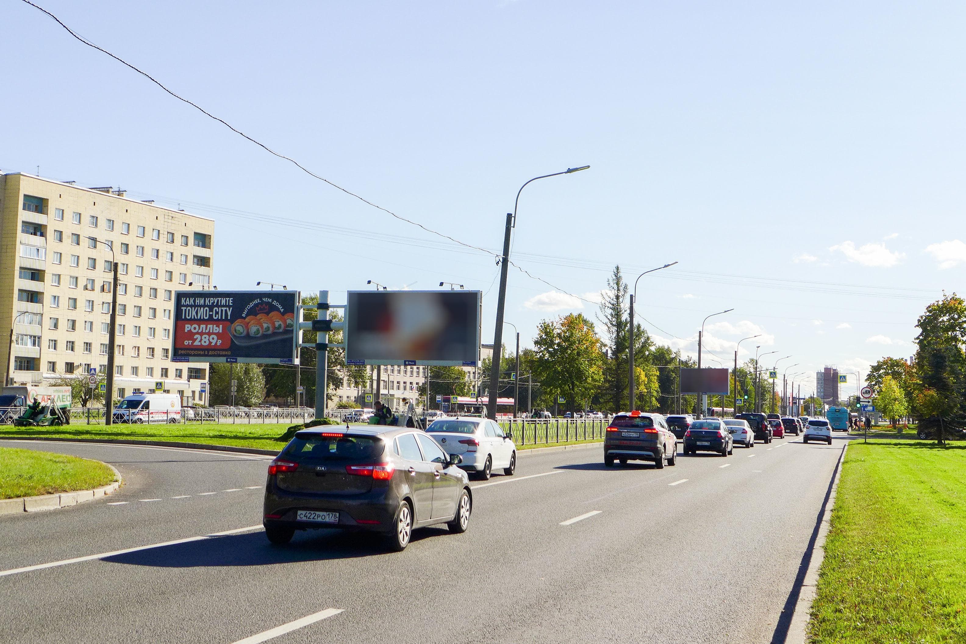 Санкт-Петербург. Руставели пр., д. 37, левый, от Сев. Пр., сторона А1