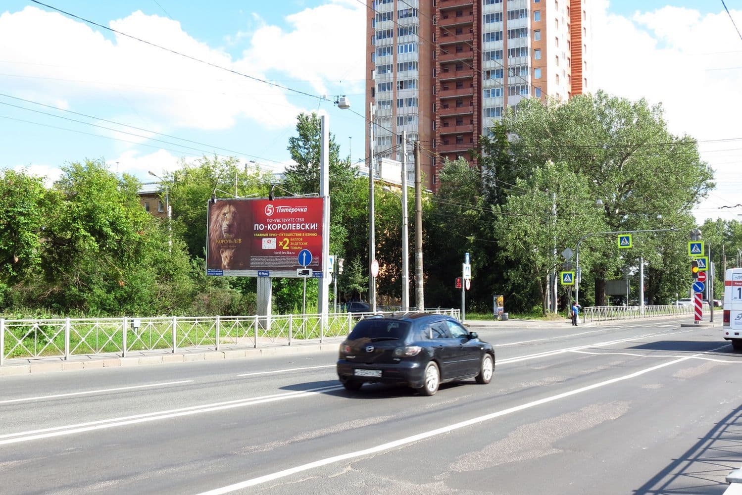 Санкт-Петербург. Седова ул. 58 / Цимбалина ул. (из центра), сторона Б