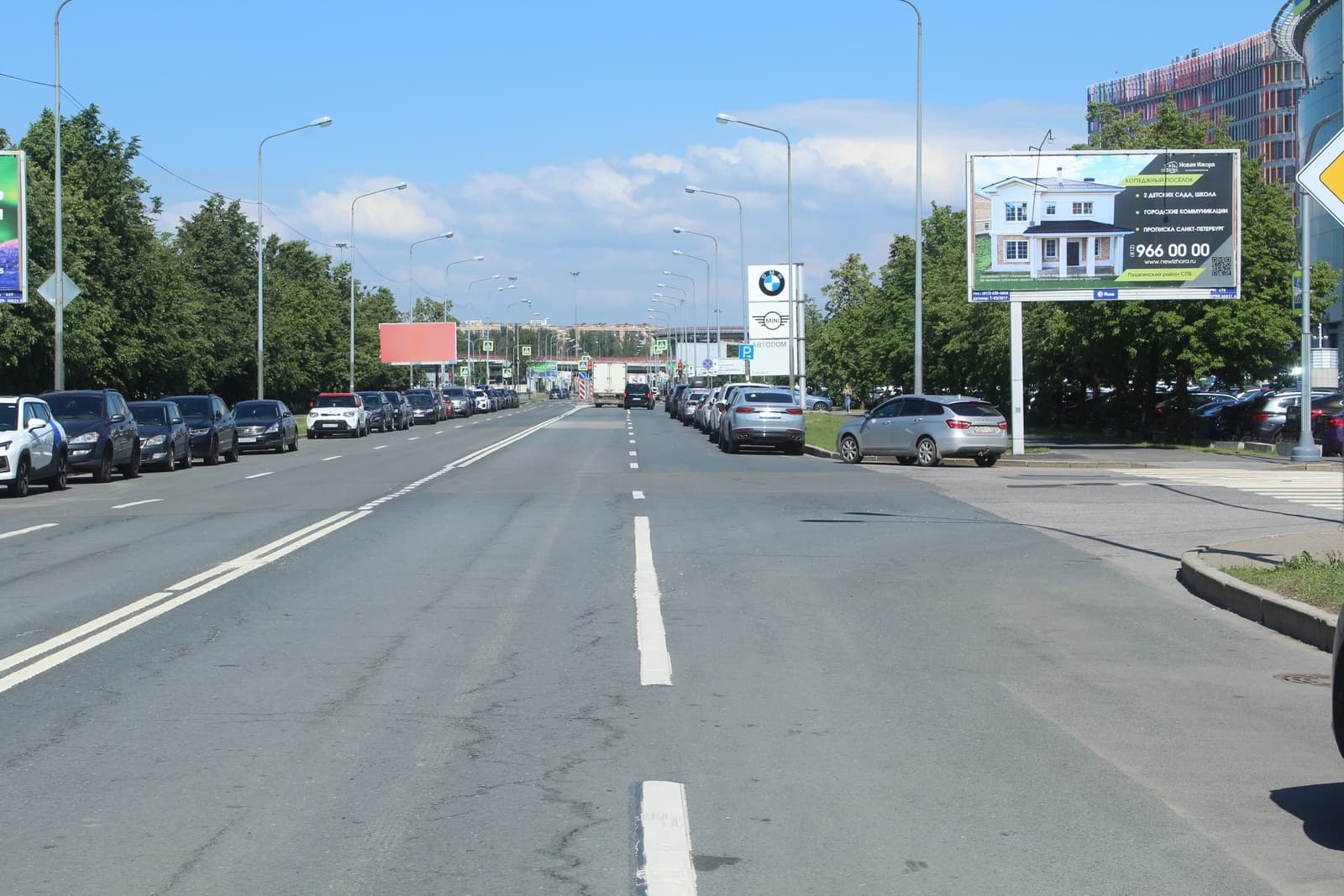 Санкт-Петербург. Стартовая ул. 10 / Быковская ул., сторона А