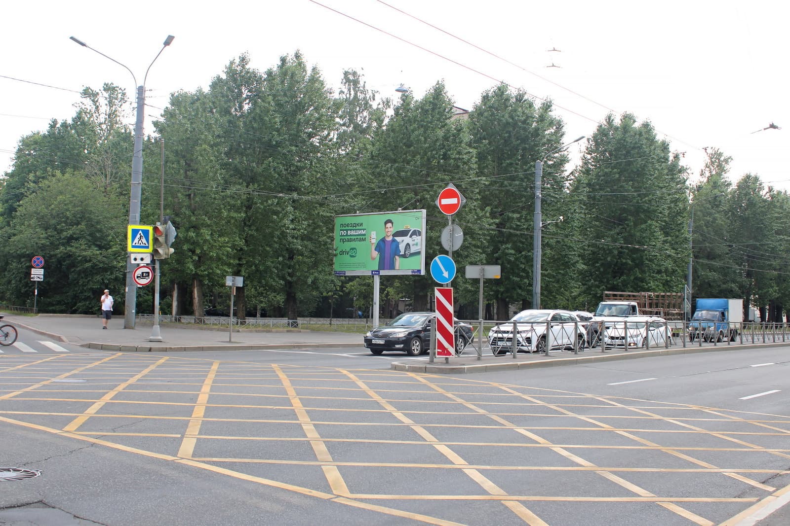 Санкт-Петербург. Светлановский пр. 21 / Орбели ул. (от Тореза пр.), сторона Б