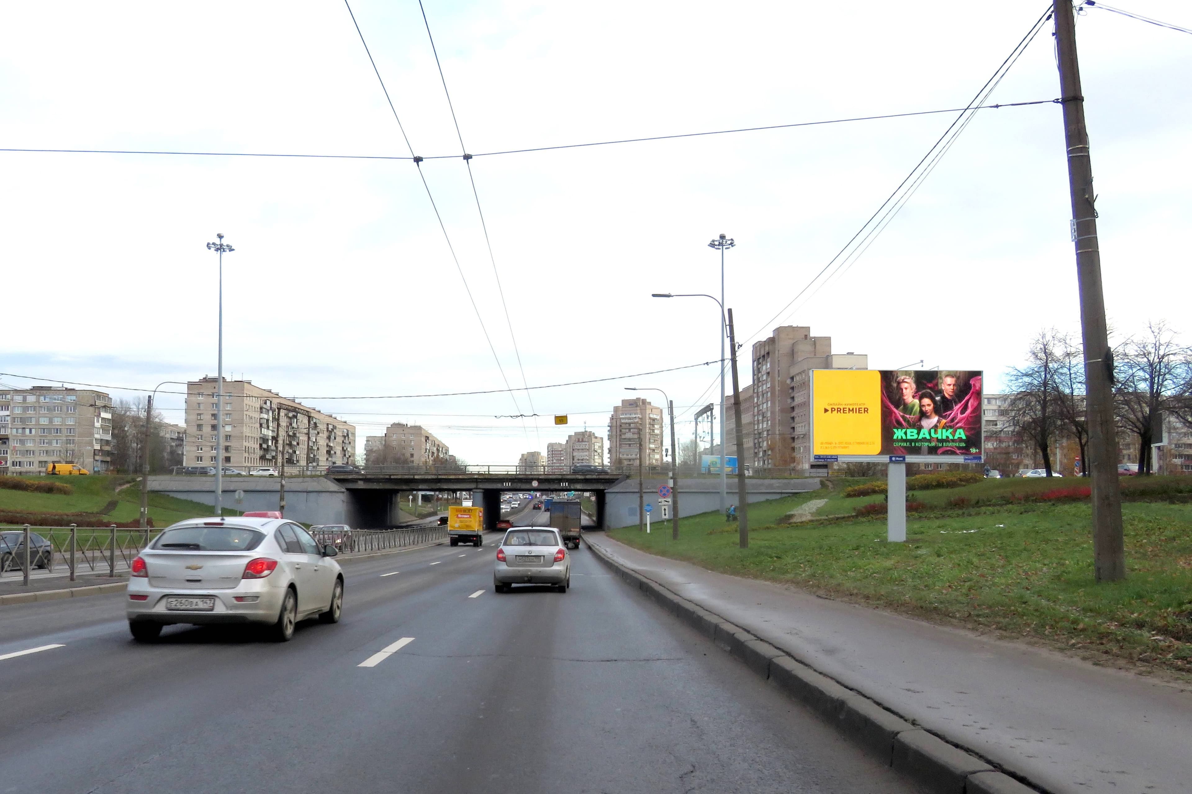 Санкт-Петербург. Типанова ул. 40 / Витебский пр. (от Московского пр.) DIGITAL, сторона А1