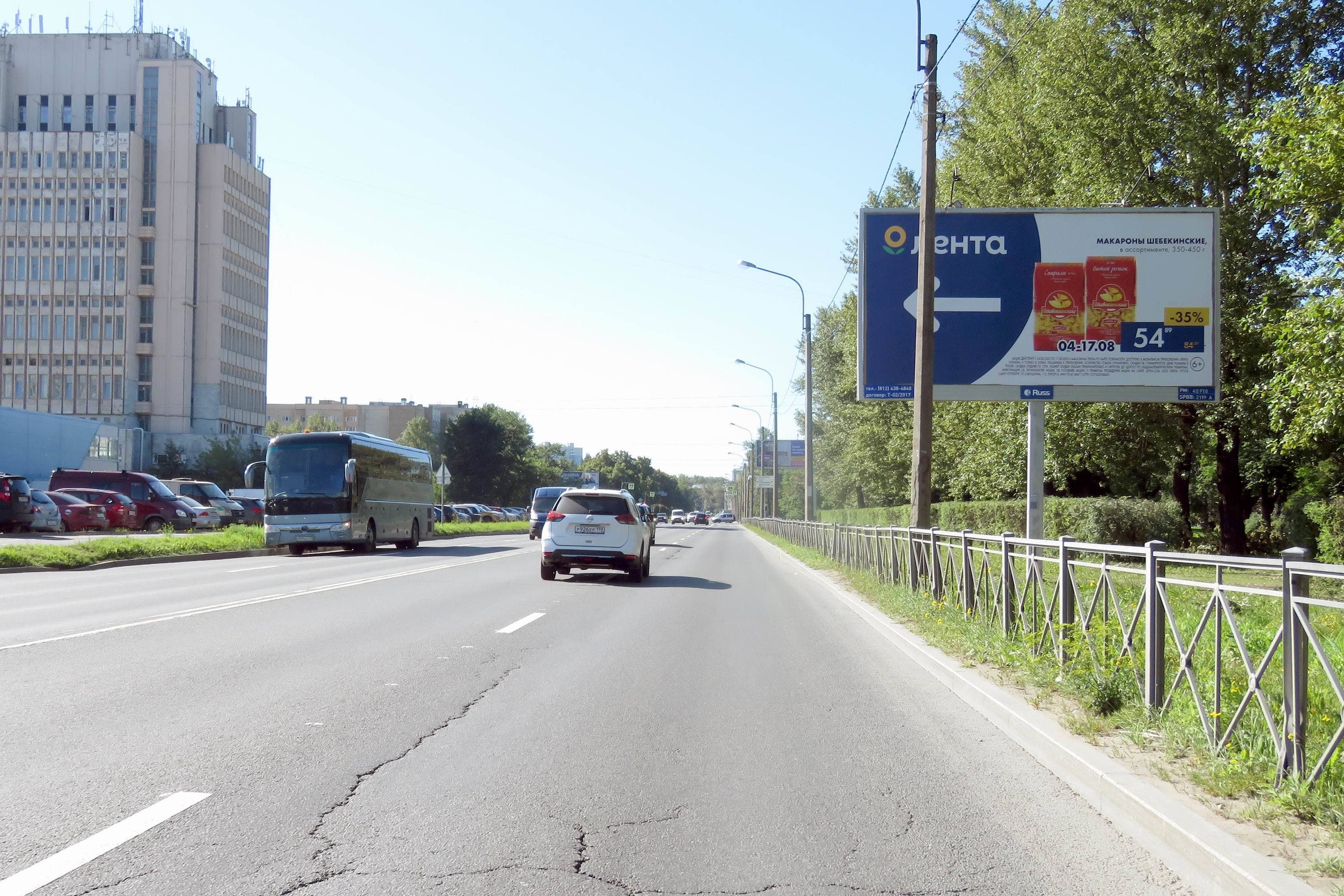 Санкт-Петербург. Юрия Гагарина пр. 51 (из центра), сторона А