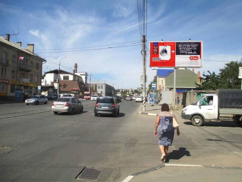 Саратов. Танкистов ул./Крайняя ул., сторона А1