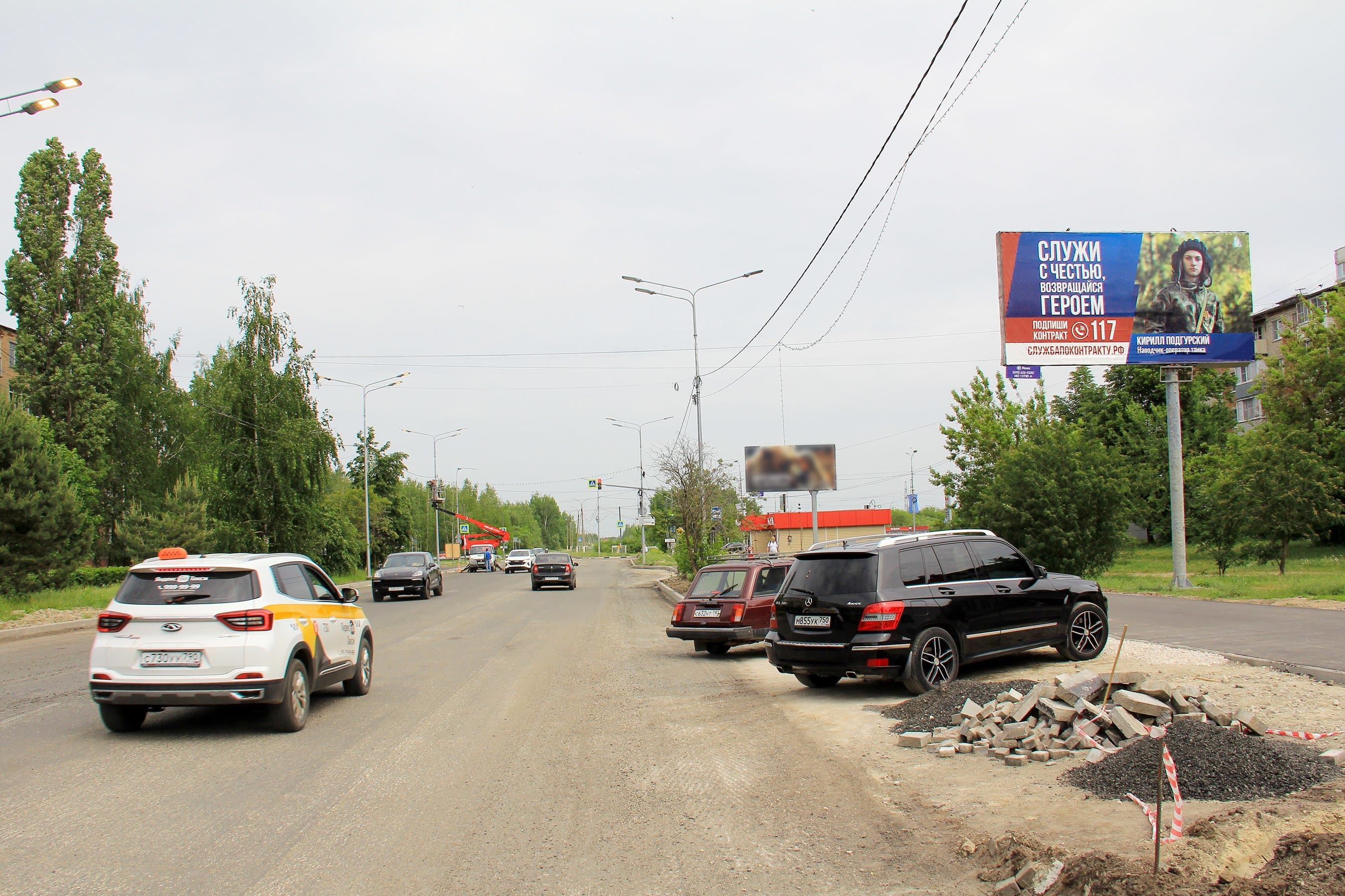 Реклама 3x6 по адресу пр-т Маршала Борзова,  д. 16, №733A