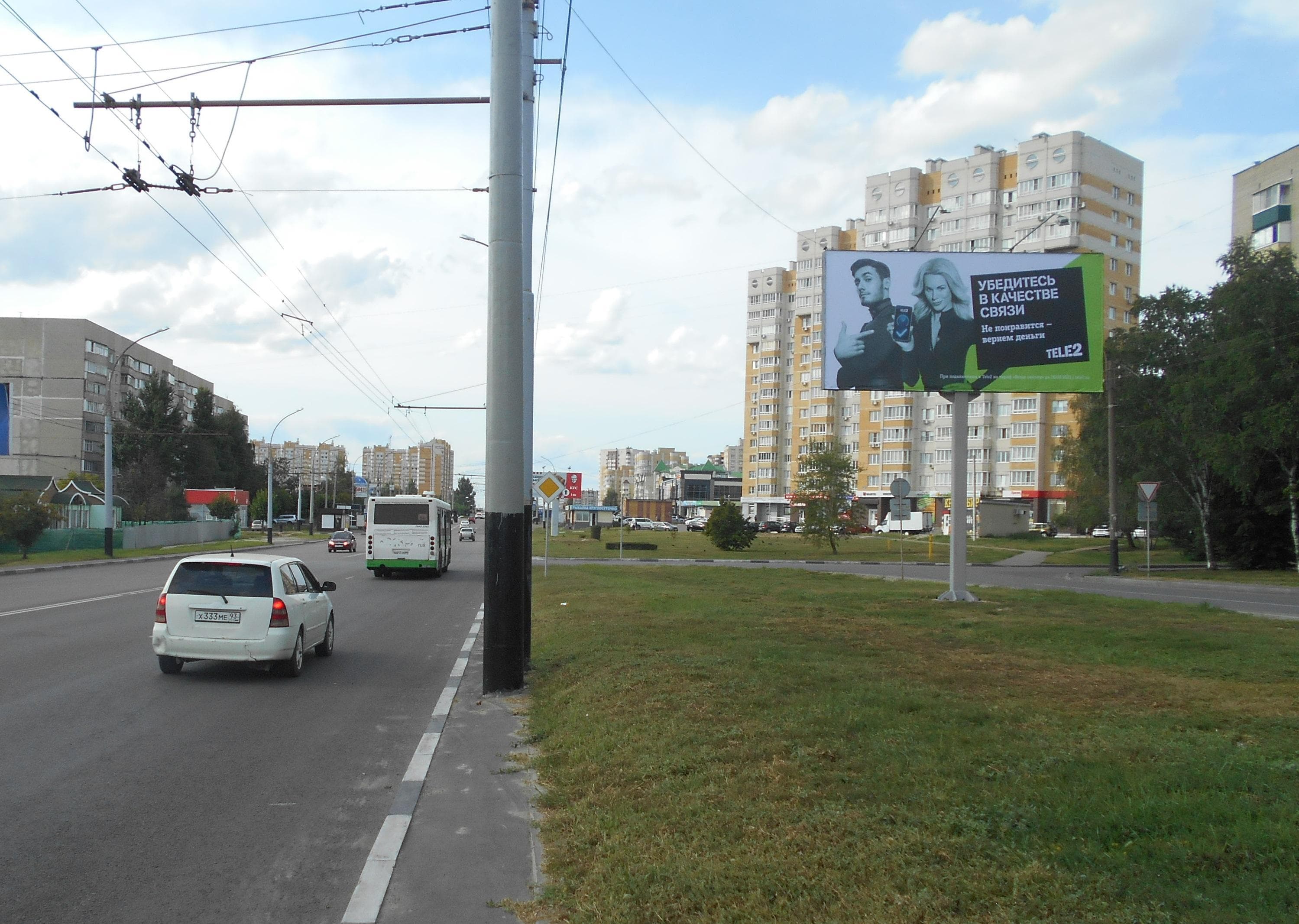 Тамбов. Мичуринская ул., в районе дома № 173, корп.1, сторона А