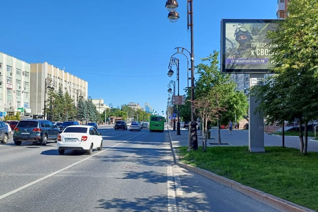 Реклама 2.7x3.7 по адресу Республики, 86 корп.1 поз.3